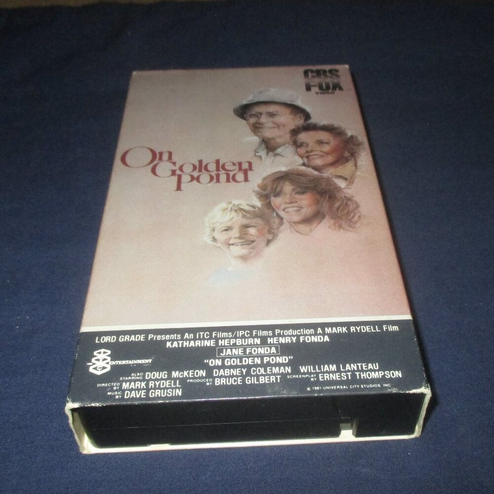 On Golden Pond (VHS, 1984 from 1981) Katharine Hepburn, Jane Fonda, Henry Fonda